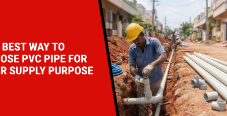How to install PVC Pipe for water supply for a water distribution system